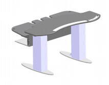 Stôl v základnej verzii s rozmermi 1420/1660 mm